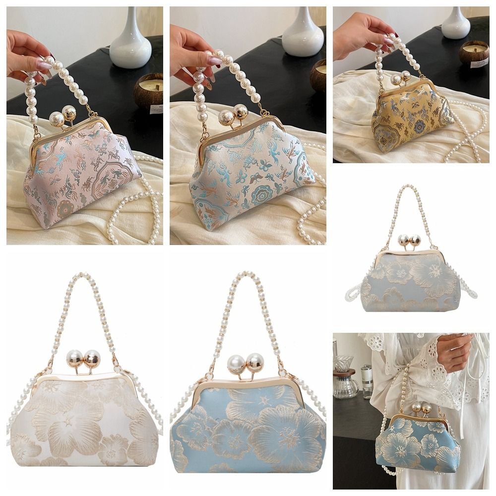 Pearl Chinese Style Handbag Ki - Embroidery Kiss avaliação e preço