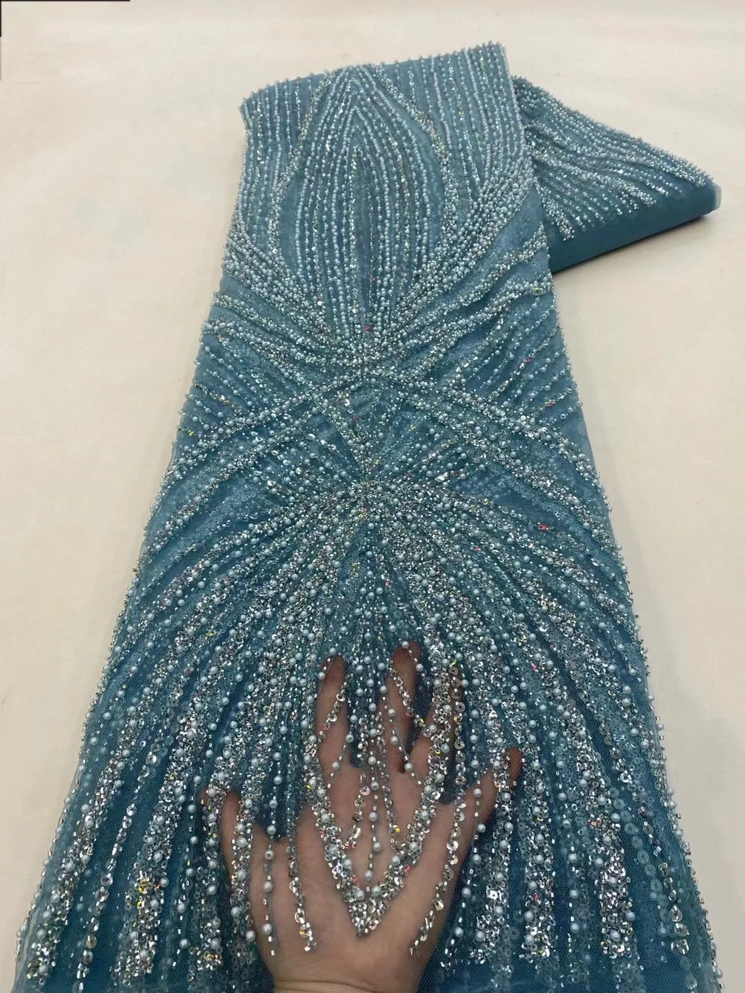 2 yards High Quality African S - Embroidery Gradient avaliação e preço