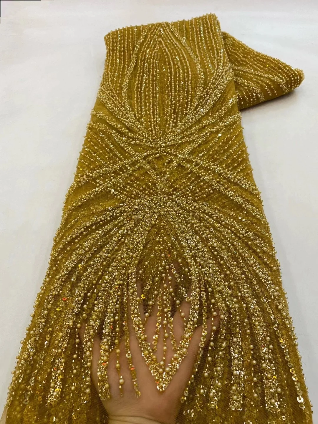 2 yards High Quality African S - Embroidery Gradient avaliação e preço