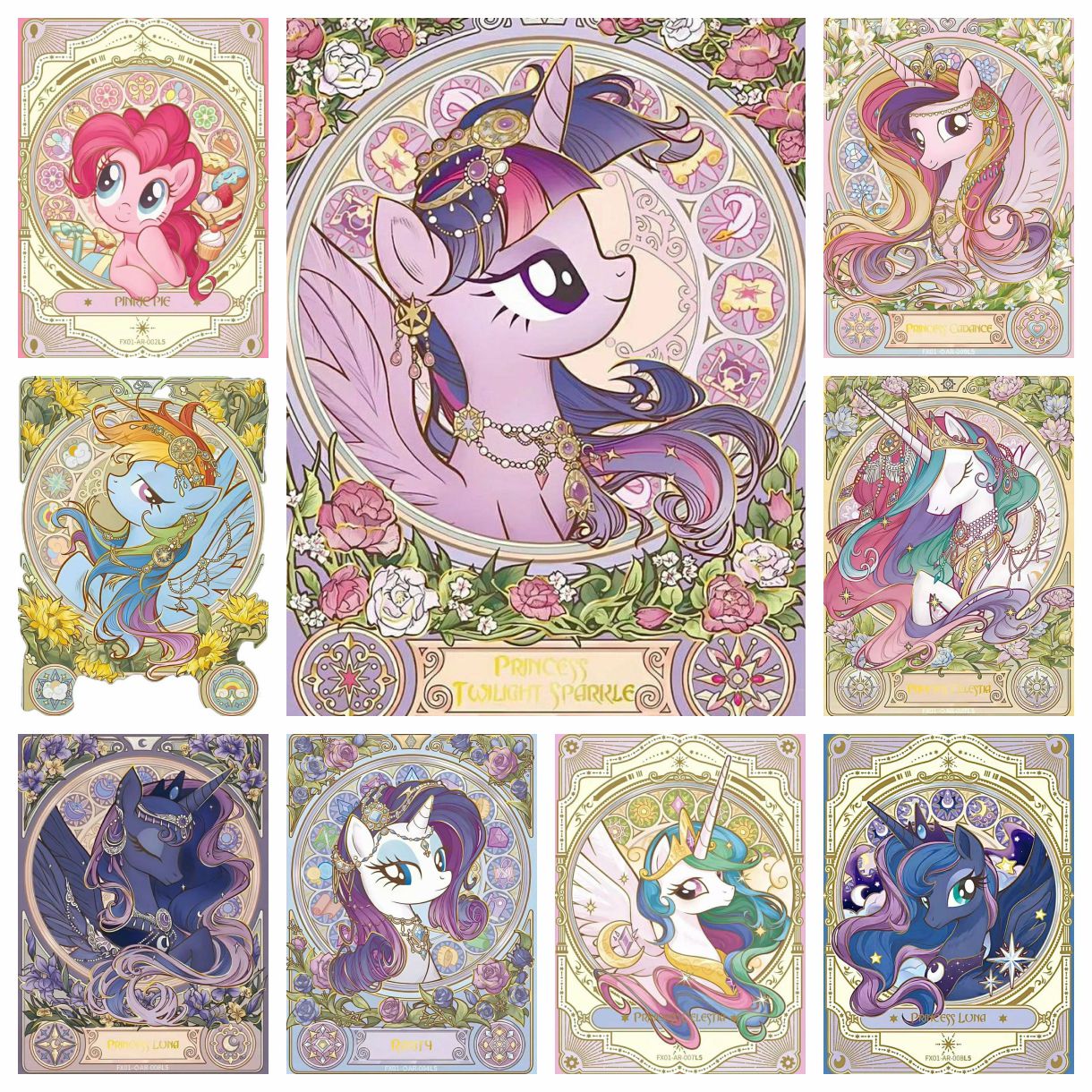 Mucha style My Little Pony 5D  - Embroidery Unicorn avaliação e preço