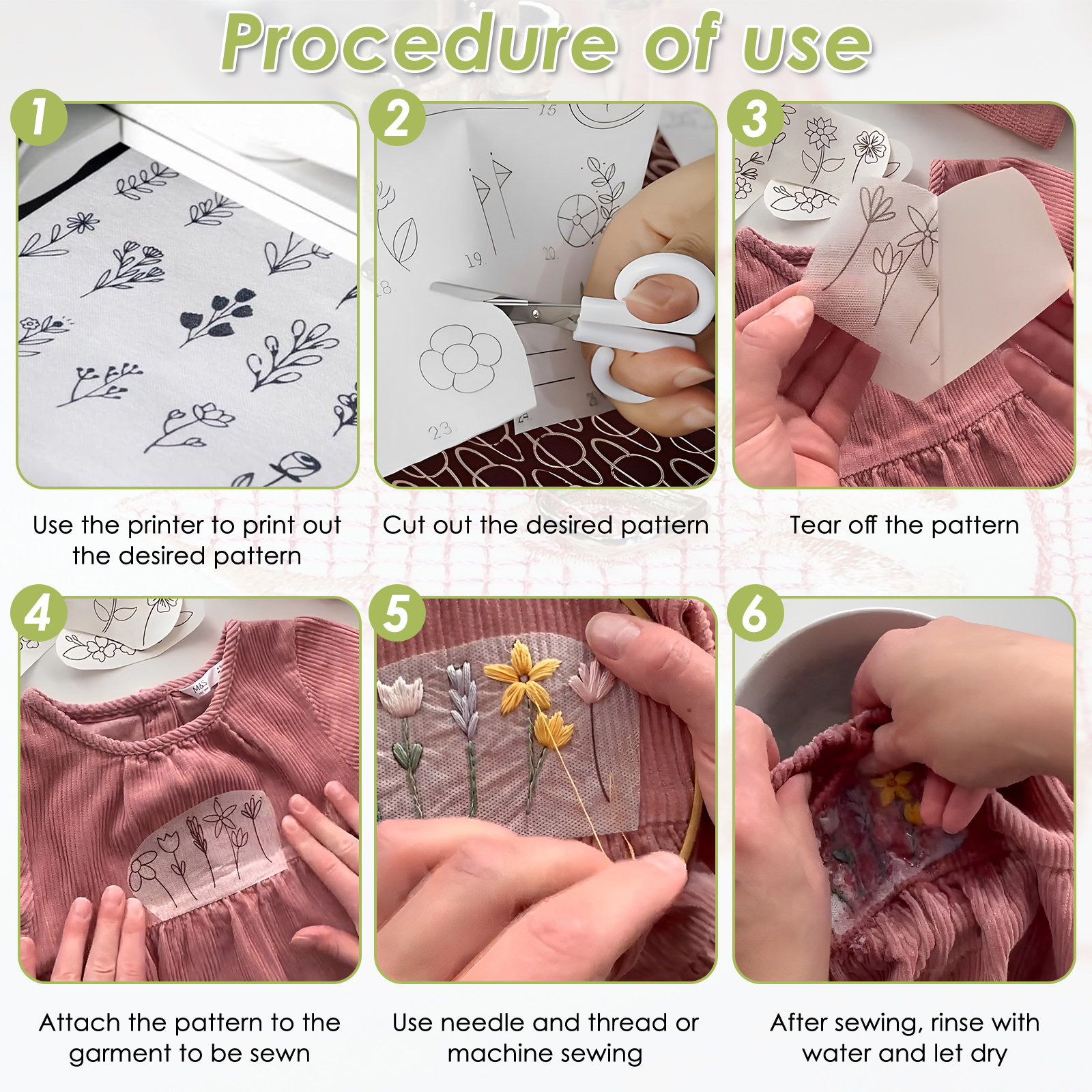 10/5Pcs Sticky Water Soluble E - Water Soluble Stabilizer avaliação e preço