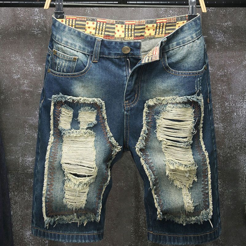 New European and American styl - Embroidery Jeans avaliação e preço