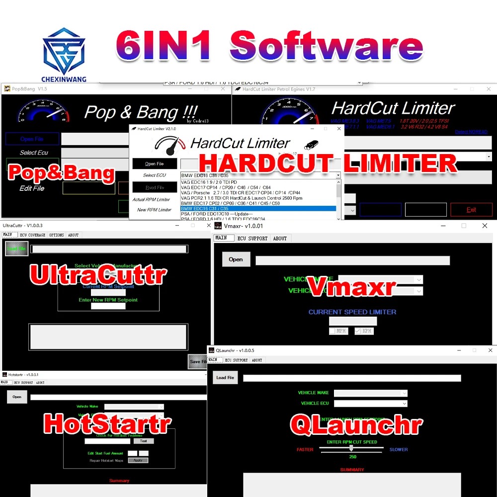 ECU Software 6 IN 1 PACKAGE Ha - Embroidery Legacy Software avaliação e preço