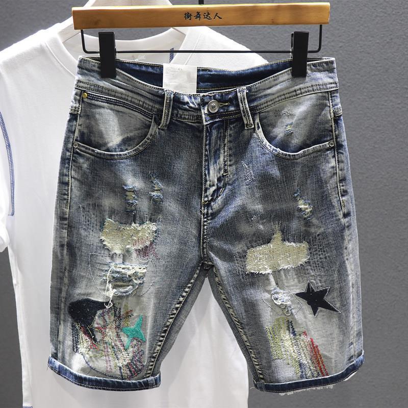 Man Denim Shorts Selvedge Mult - Embroidery Jeans avaliação e preço