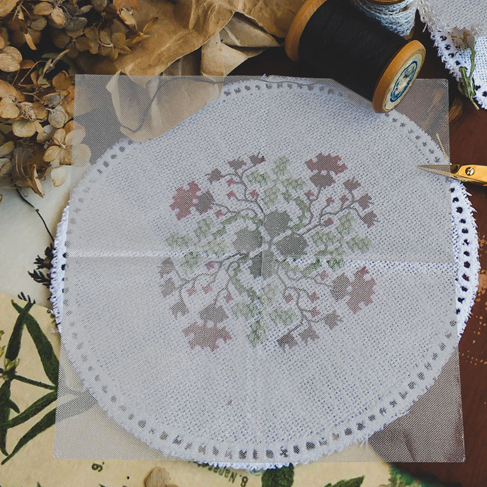 8Pcs Water Soluble Embroidery  - Water Soluble Stabilizer avaliação e preço