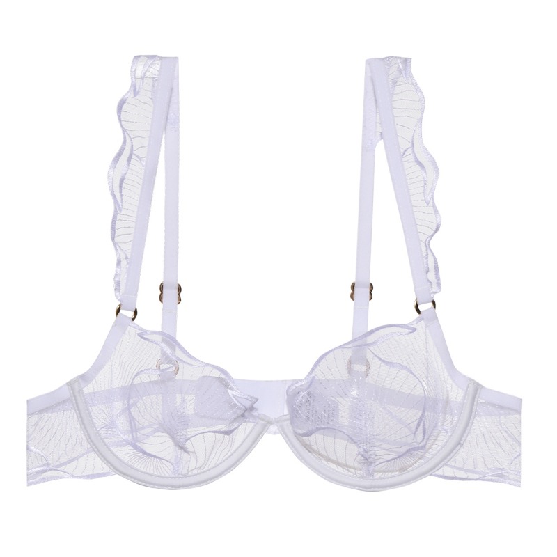 Elegant French Minimizer Bra D - Embroidery Uk avaliação e preço