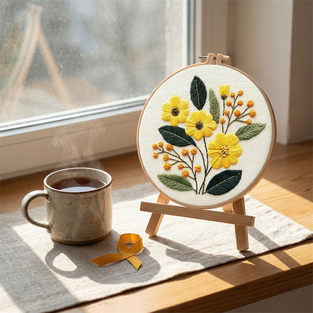 MomoArt DIY Embroidery Kit Flo - Embroidery Whale avaliação e preço