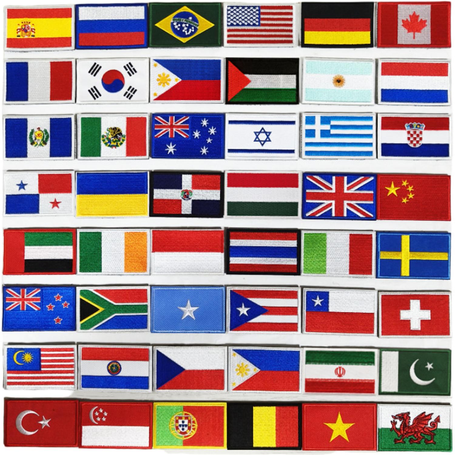 Embroidery Flag Patch US UK Ca - Embroidery Uk avaliação e preço