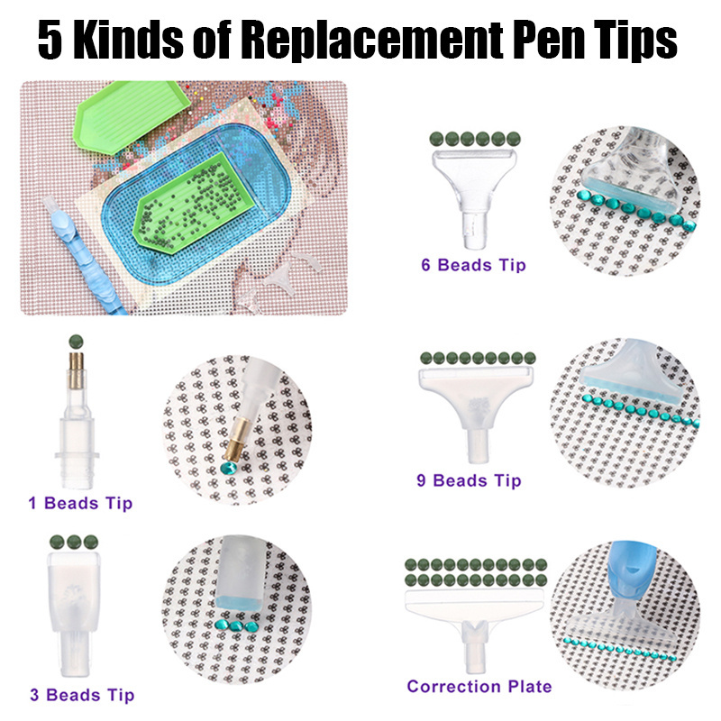 Color Resin Diamond Painting P - Embroidery Needle Pen avaliação e preço