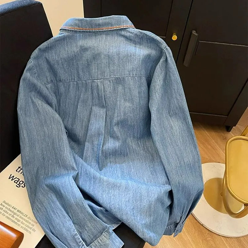 Harajuku Fashion Cotton Denim  - Embroidery Jeans avaliação e preço